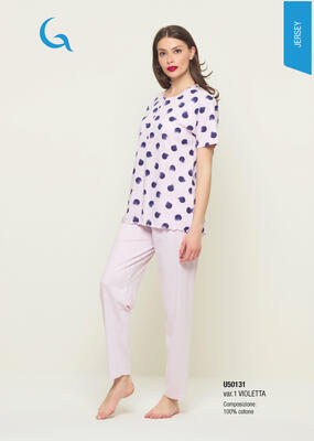 WOMEN'S PAJAMAS S/M U50131 Tellini S.r.l. Wholesale Clothing